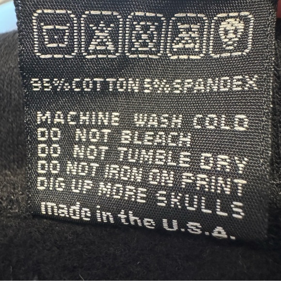 Kreepsville 666 Kreepy Krawl Cotton Moto Zip Up Sweatshirt Size XL Spiderweb - Picture 8 of 10